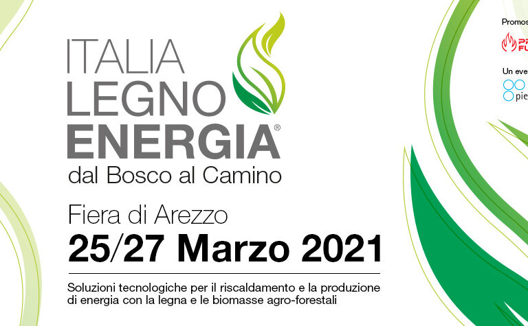 Italia Legno Energia 2021, fiera del pellet di Arezzo